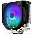 ventola cpu spartan 5 argb 2 tubi da 120 mm nera