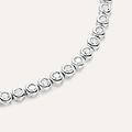bracciale tennis silver elegance argento rodiato cubic zirconia collezione silver elegance bianco
