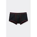 boxer in cotone superior con logo uomo nero taglia 7