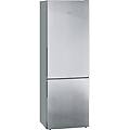 frigorifero combi 201 cm 419l classe c acciaio inox zona fresca