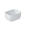 lola lavabo sospeso 50x45 5 bianco lucido monoforo codice prod 7501