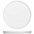 h&h set 6 piatti frutta norway bianchi cm 21