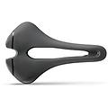 sella bici aspide short open-fit wide carbon steel