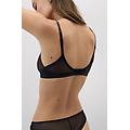 reggiseno triangolo invisible touch donna nero taglia 3b