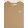 felpa girocollo comfort fit da donna corta in vita ginge root donna large