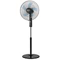 - ventilatore a piantana sf 1140 con 3 liveli di velocità potenza 45 w colore nero
