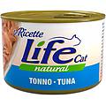 life cat le ricette 12 x 150 g umido gatto tonno