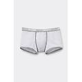 boxer in cotone superior con logo uomo bianco taglia 6