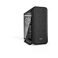 silent base 802 window black midi tower nero (bgw39)