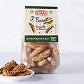 grissini corti con cereali e semi 150 g