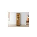 vetrina in legno di quercia 45x38x168 oliato naturale wien #230