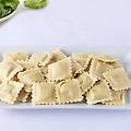 ravioli ripieni di mozzarisella e zucchine bio 250 g