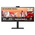 monitor 34 2k 1440p ultrawide wqhd curvo black 34ba85qe b aeu