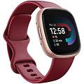 fitbit versa 4 gps nfc 40 5mm display touch quadrato rosso s/l alluminio water resistant spo2 cardio