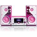 mc-020 home audio mini system 10w pink white