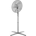 ventilatore a piantana 40cm h125 3 velocita' steelo grigio con base croce per climatizzazione e