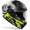 airoh casco integrale airoh valor akuna yellow gloss
