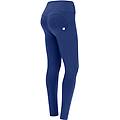 pantaloni push up wr. up vita alta superskinny in cotone navy peony donna medium