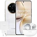 14 pro 12gb/512gb smartphone 6. 77 android 15 bianco + caricabatterie 67w + cuffie buds t110