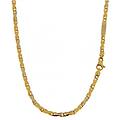 collana uomo oro giallo bianco gl100130