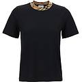 t-shirt collo check