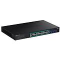 switch di rete 28 porte smart web poe+ black tpe 30284 gigabit (1000base-tx)