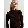 - maglia marrone a maniche lunghe regular fit donna marrone bronzo taglia xs