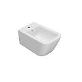 bidet sospeso in ceramica 56x36 cm globo stone sts09bi bianco ceramica