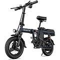 bicicletta elettrica t14 eu 250w e autonomia 45km blu