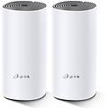 deco e4 (2-pack) dual-band (2. 4 ghz/5 ghz) wi-fi 5 (802. 11ac) bianco grigio interno