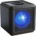 party speaker 100w bluetooth usb con luci led nero