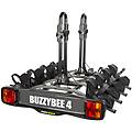 buzzrack. nuovo portabici buzzy bee 4 su piattaforma di attacco per 4 biciclette portabici da auto