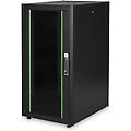 armadio 22 unita' 19'' per reti e server misure (a)1121 x (l)600 x (p)800 mm. colore nero