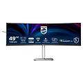 monitor 49 ( led 5120x1440 dqhd 75hz ) 5000 series curvo silver e black 49b2u5900c 00