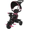 triciclo per bambini 4 in 1 deluxe nero