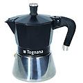 caffettiera alluminio 6 tazze sphera cromo e nero ws43006spha