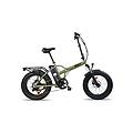 - e-bike pieghevole fat da 20'' alpha ultra-verde