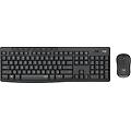 mk295 silent wireless combo tastiera mouse incluso usb qwerty spagnolo grafite