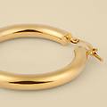 orecchini a cerchio toujours oro giallo collezione toujours oro giallo