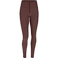 pantaloni push up wr. up skinny vita alta con zip similpelle french roast donna extra large