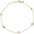 bracciale donna oro giallo bianco gl100712