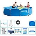 - piscina fuori terra in giro 305x76 cm blu include accessori coordinati a1661