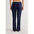 pantalone lungo in micromodal donna blu taglia m