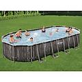 set piscina ovale 7. 32x3. 66x1. 22 m