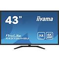 prolite x4373uhsu-b1 monitor pc 108 cm (42. 5") 3840 x 2160 pixel 4k ultra hd nero
