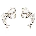 orecchini bambina delfino oro bianco 803321715565
