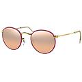 occhiali da sole round full color rb 3447jm (91963e)