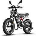 fafrees. e-bike f20 ultra (migliorato) 750w 48v25ah grigio bici da citta ritiro gratis
