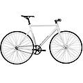 bicicletta fixie raval all white 30mm