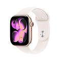 APPLE - watch series 11 gps + cellular 46mm alluminio-oro rosa band rosa fard m/l